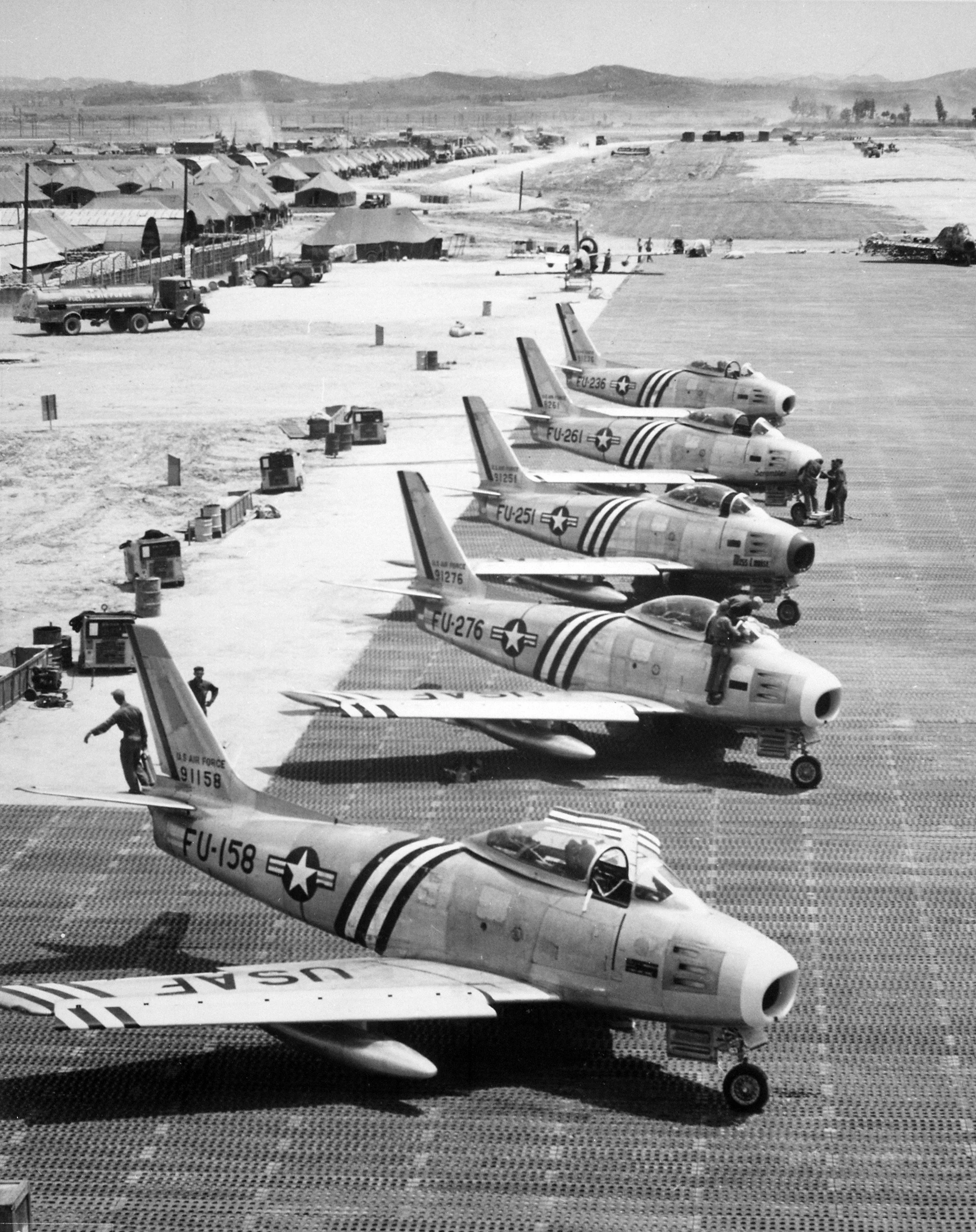 1/48 Korean War 4FG F-86A Sabre Essential Masks for the Clear Prop